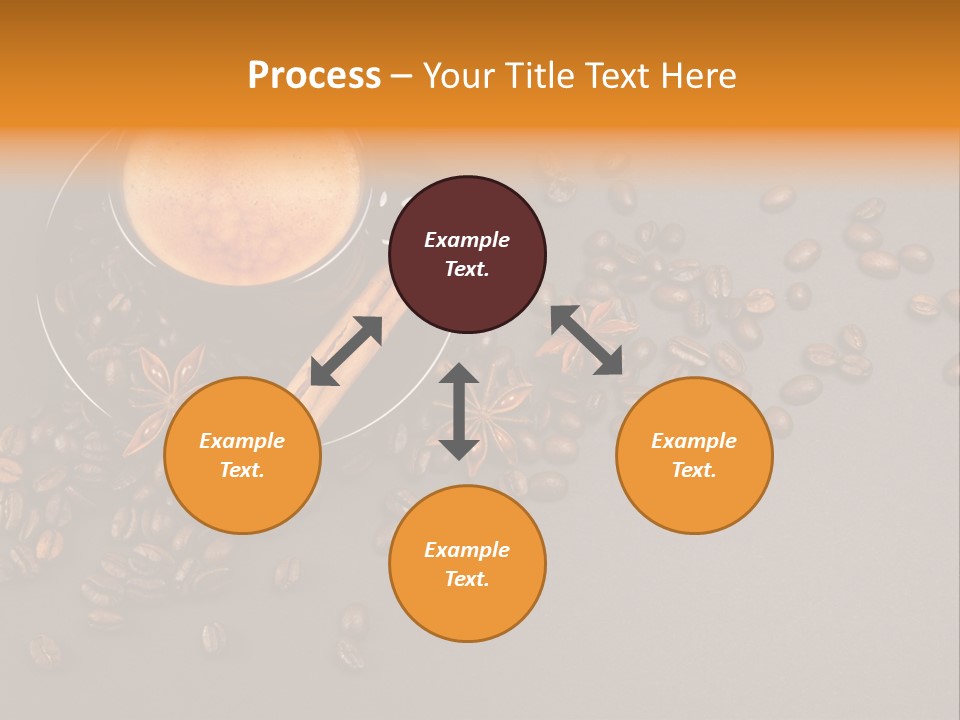 Closeup Bistro Plaisir PowerPoint Template