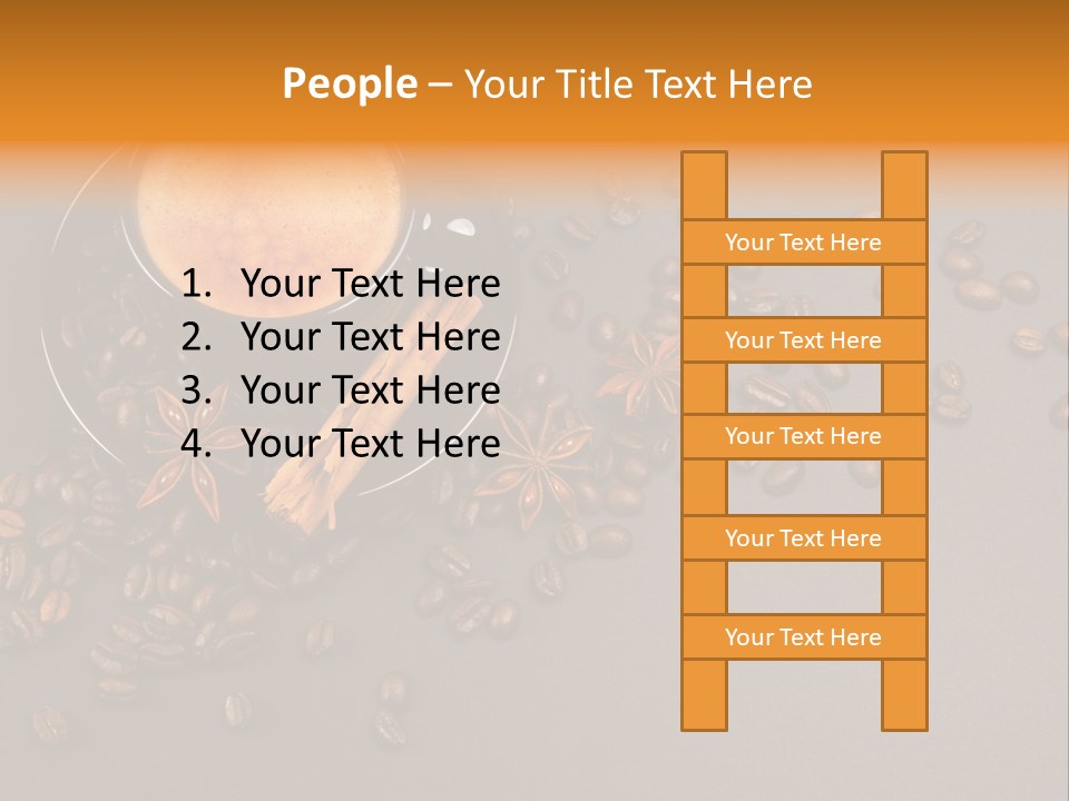Closeup Bistro Plaisir PowerPoint Template