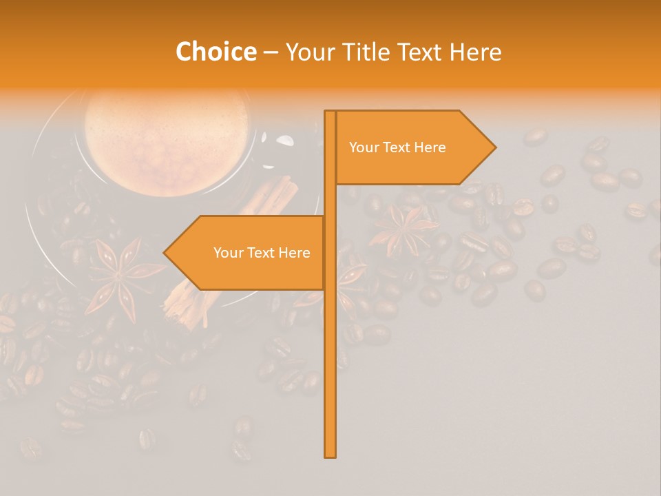 Closeup Bistro Plaisir PowerPoint Template