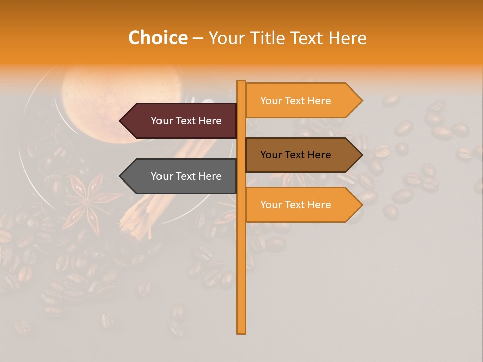 Closeup Bistro Plaisir PowerPoint Template