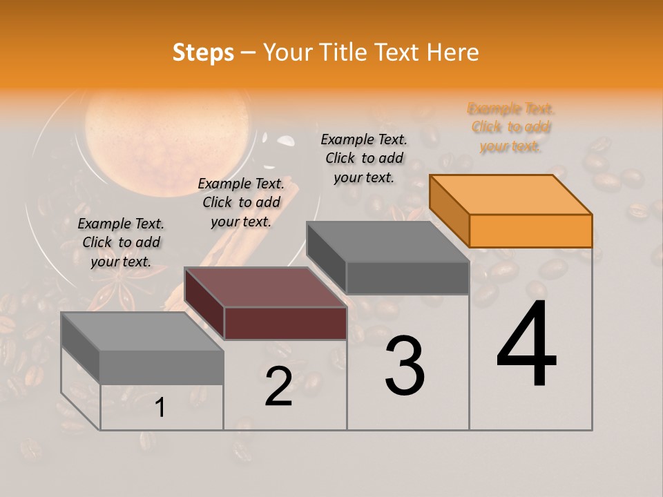 Closeup Bistro Plaisir PowerPoint Template