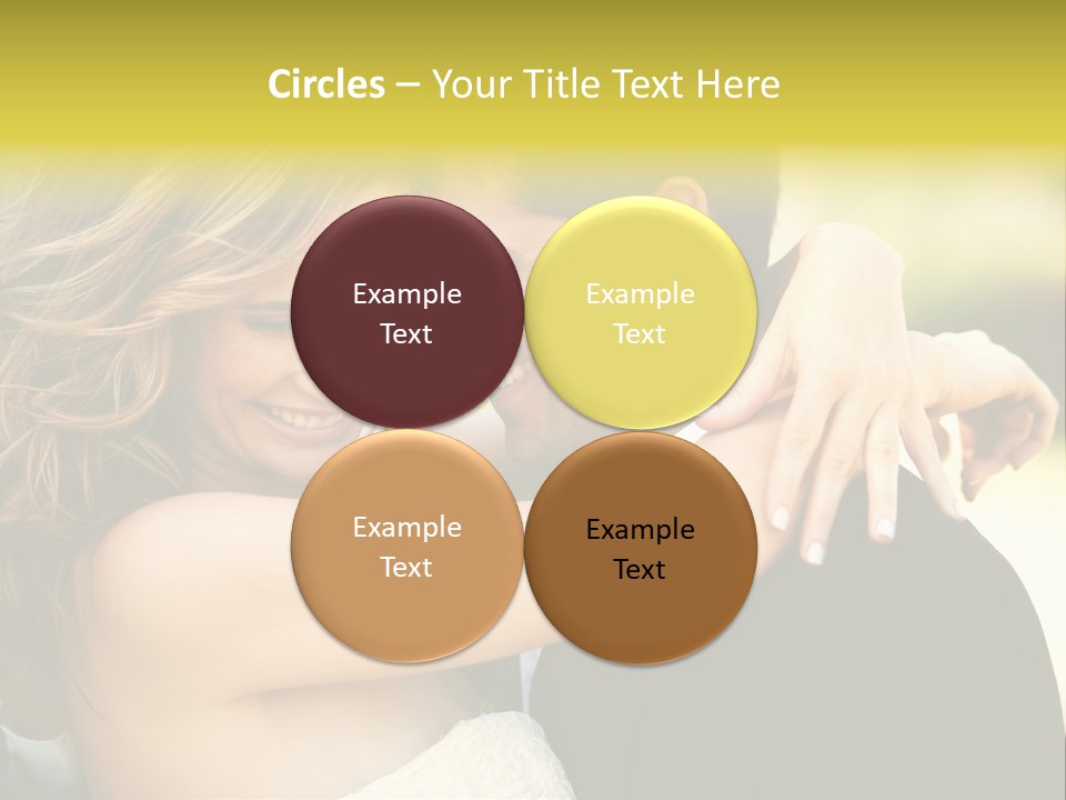 Young Close Wedding PowerPoint Template