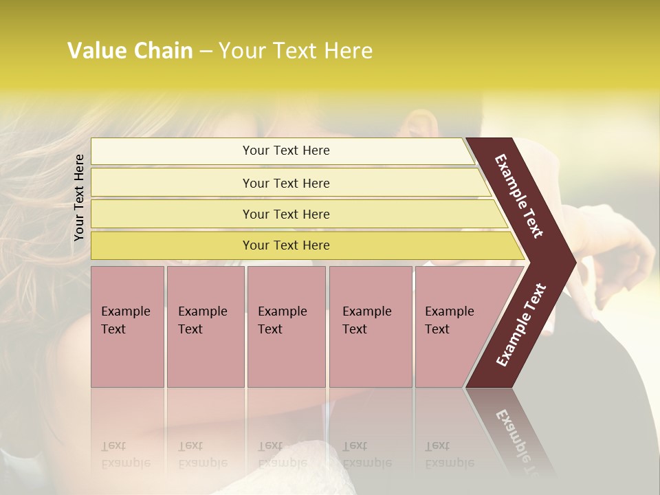 Young Close Wedding PowerPoint Template