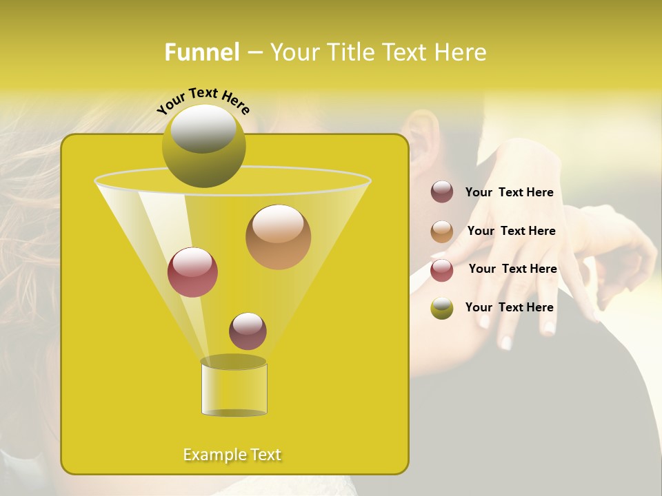 Young Close Wedding PowerPoint Template