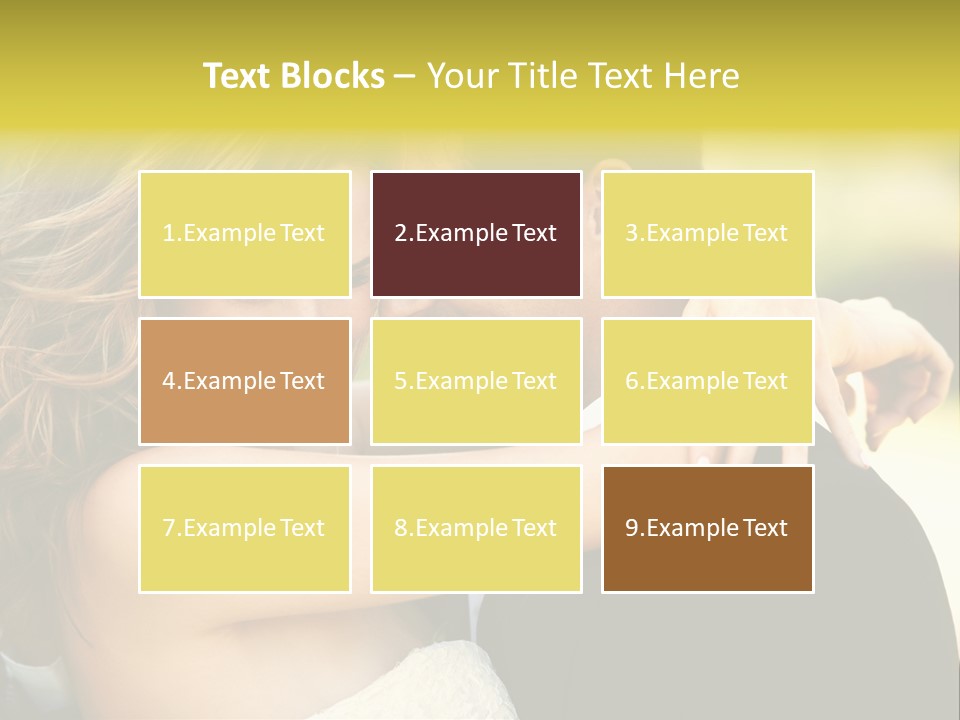 Young Close Wedding PowerPoint Template