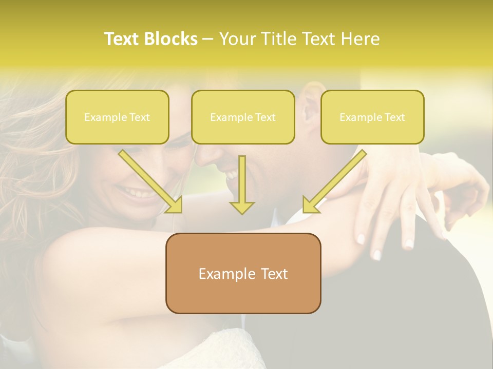 Young Close Wedding PowerPoint Template