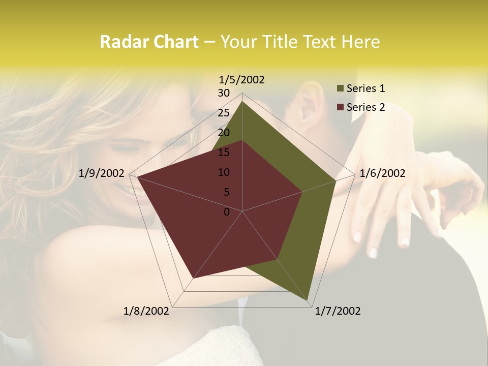 Young Close Wedding PowerPoint Template