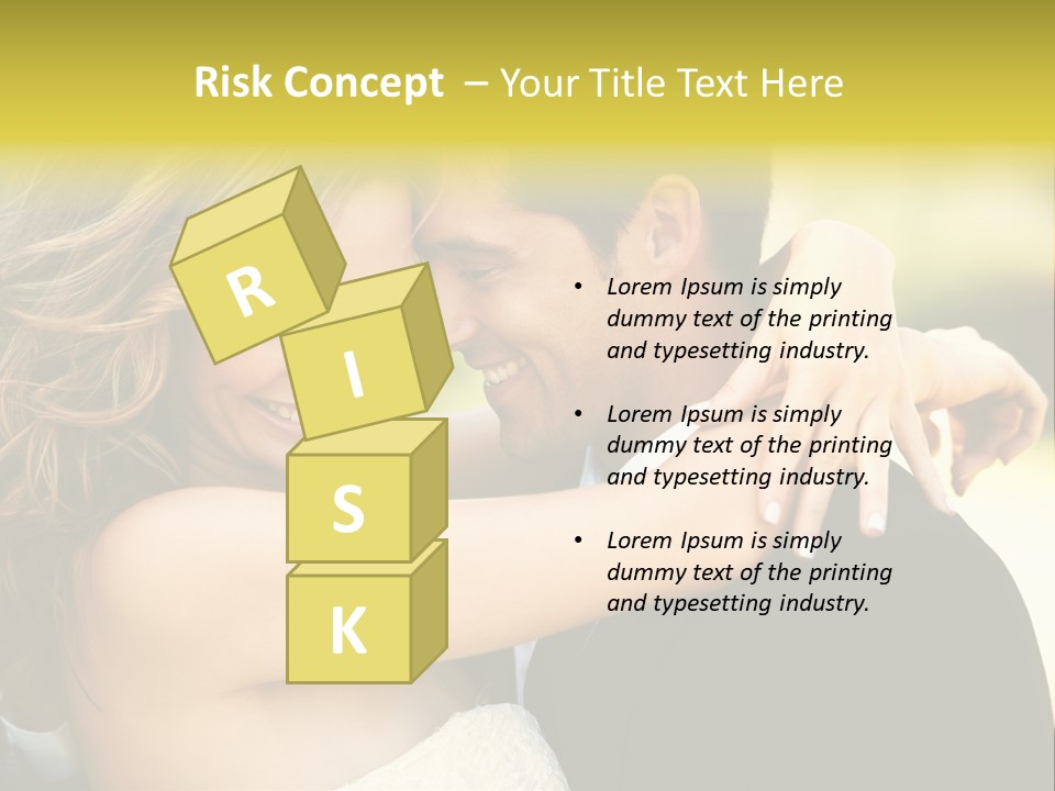 Young Close Wedding PowerPoint Template