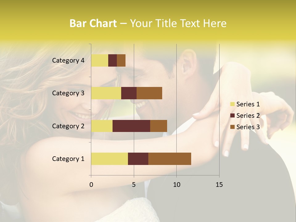 Young Close Wedding PowerPoint Template