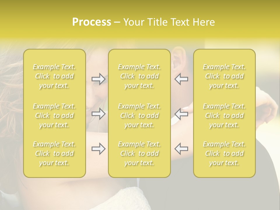 Young Close Wedding PowerPoint Template