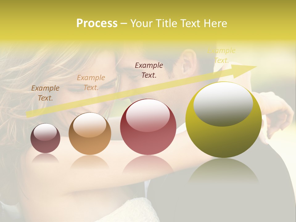 Young Close Wedding PowerPoint Template