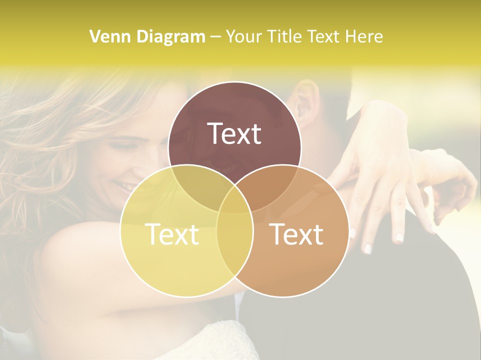 Young Close Wedding PowerPoint Template