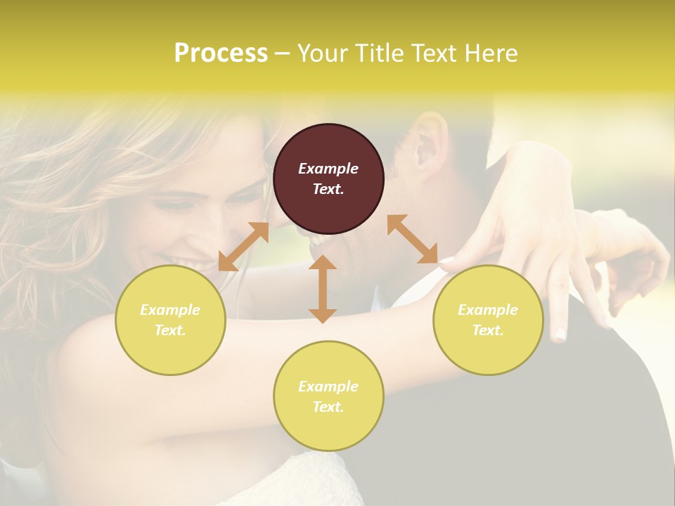 Young Close Wedding PowerPoint Template