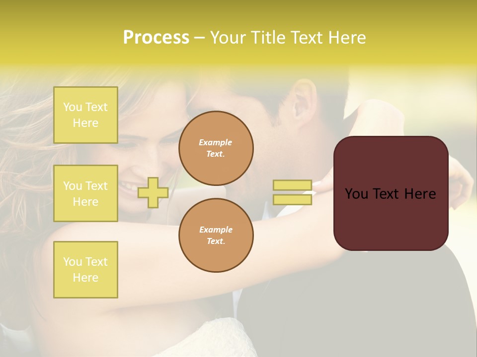Young Close Wedding PowerPoint Template