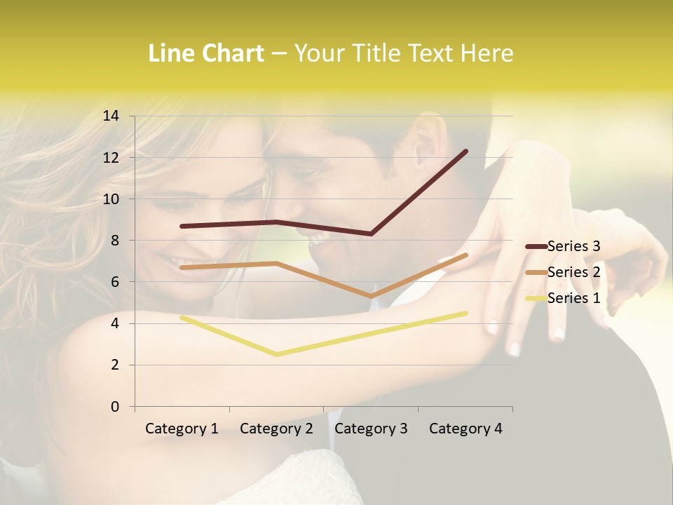 Young Close Wedding PowerPoint Template