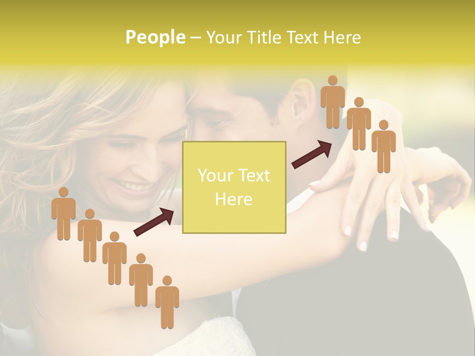Young Close Wedding PowerPoint Template