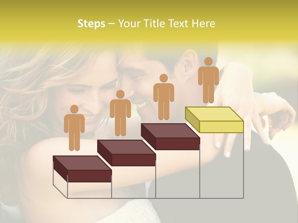 Young Close Wedding PowerPoint Template