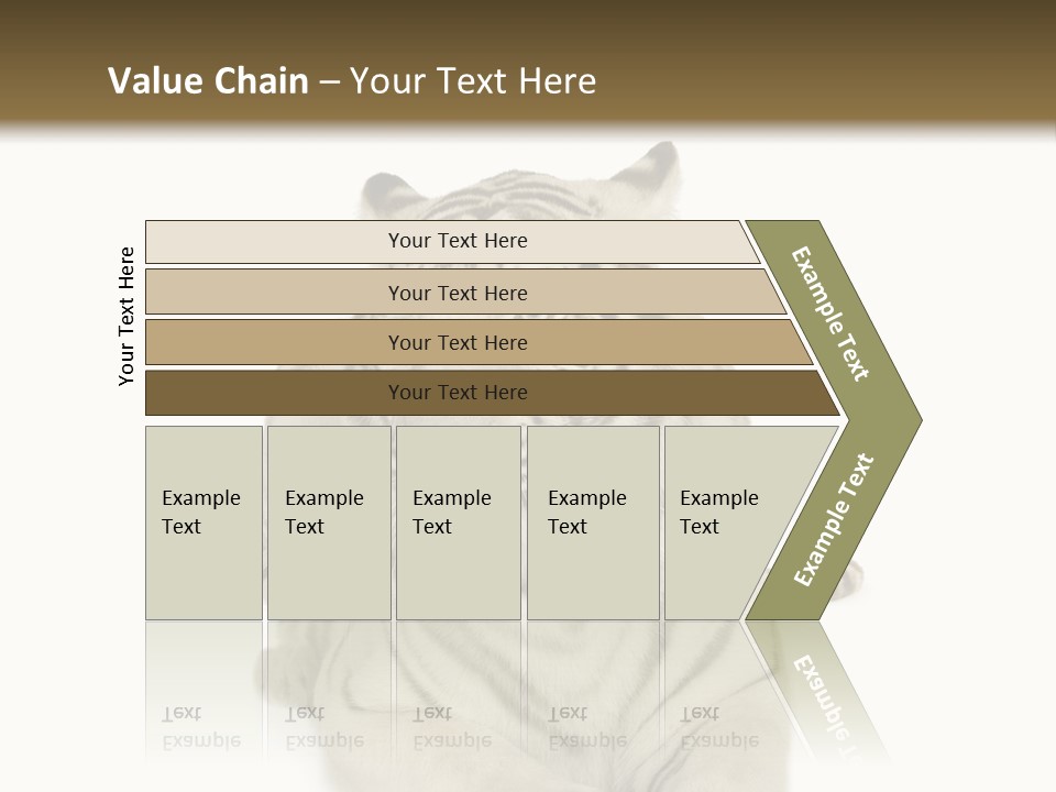 Dangerous White Mammal PowerPoint Template