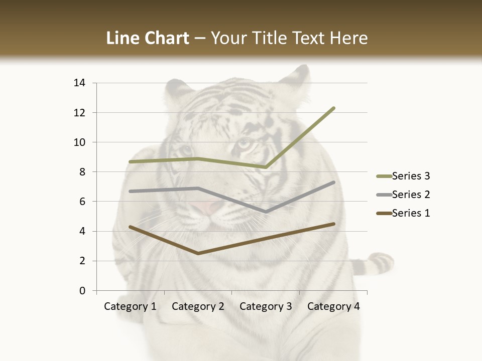 Dangerous White Mammal PowerPoint Template
