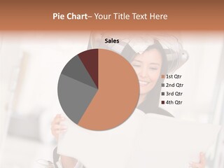 Salon Dyeing Beautiful PowerPoint Template