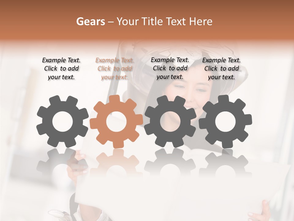 Salon Dyeing Beautiful PowerPoint Template