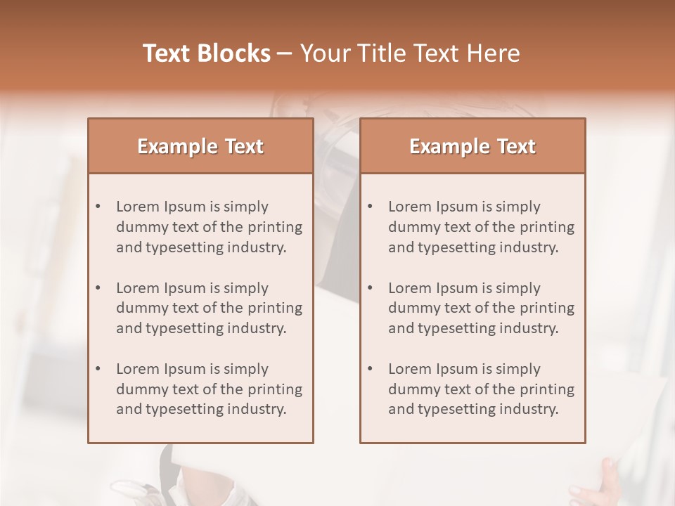 Salon Dyeing Beautiful PowerPoint Template
