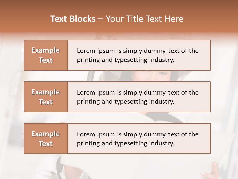 Salon Dyeing Beautiful PowerPoint Template