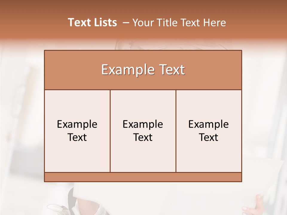 Salon Dyeing Beautiful PowerPoint Template