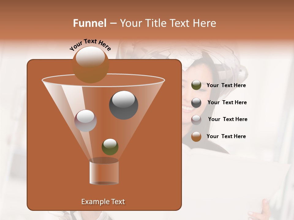 Salon Dyeing Beautiful PowerPoint Template