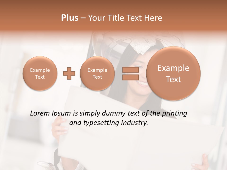 Salon Dyeing Beautiful PowerPoint Template