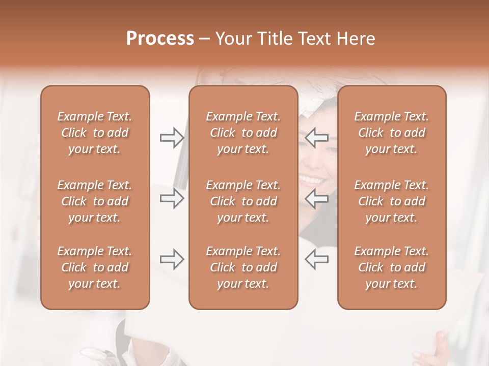 Salon Dyeing Beautiful PowerPoint Template