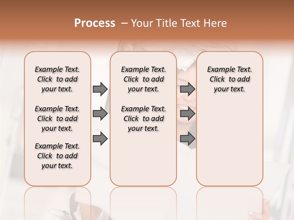 Salon Dyeing Beautiful PowerPoint Template