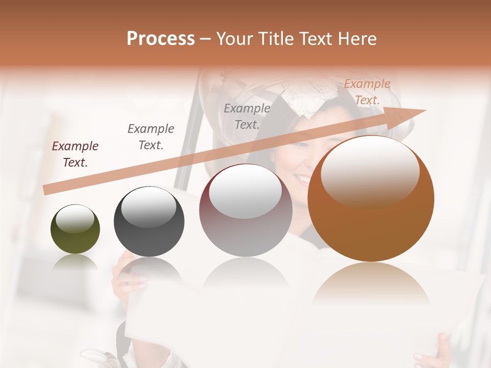 Salon Dyeing Beautiful PowerPoint Template