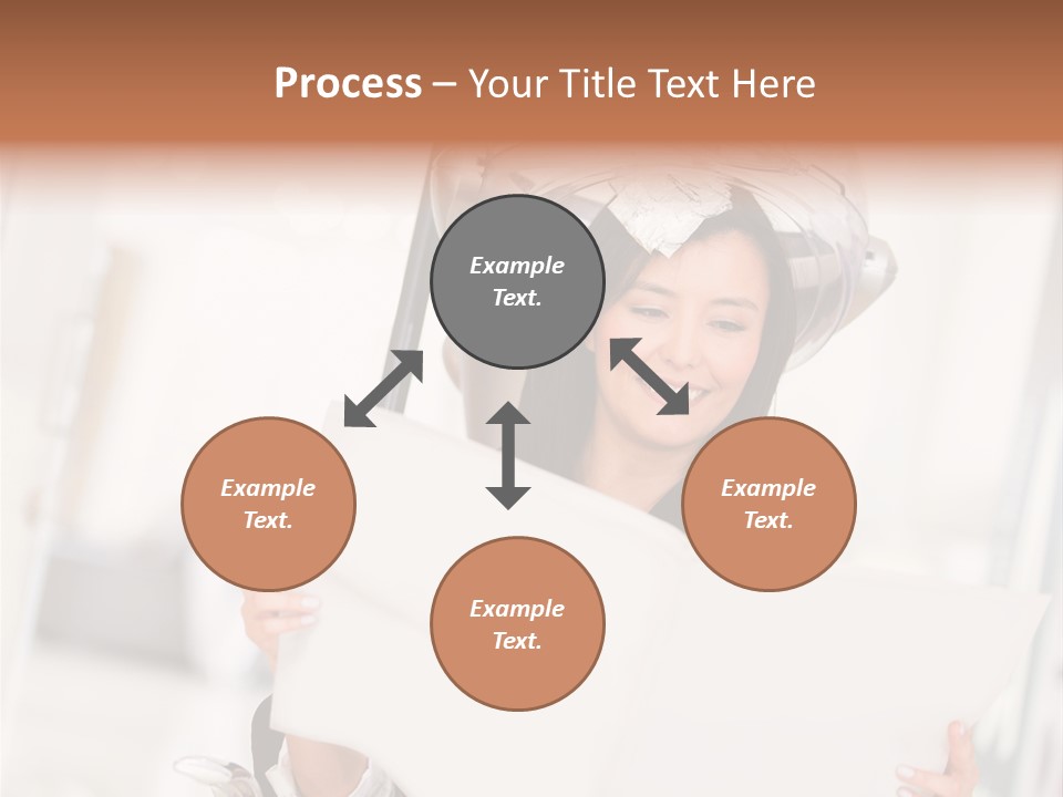 Salon Dyeing Beautiful PowerPoint Template