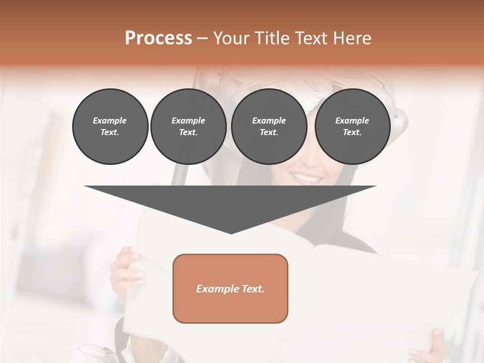 Salon Dyeing Beautiful PowerPoint Template