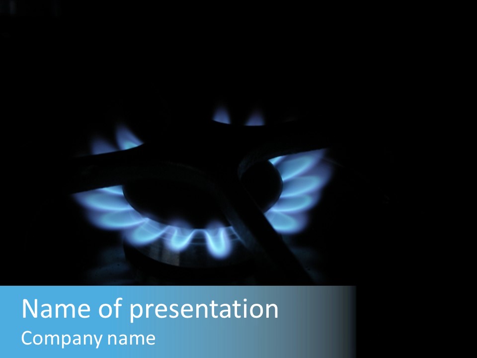 Heat Dangerous Gas PowerPoint Template