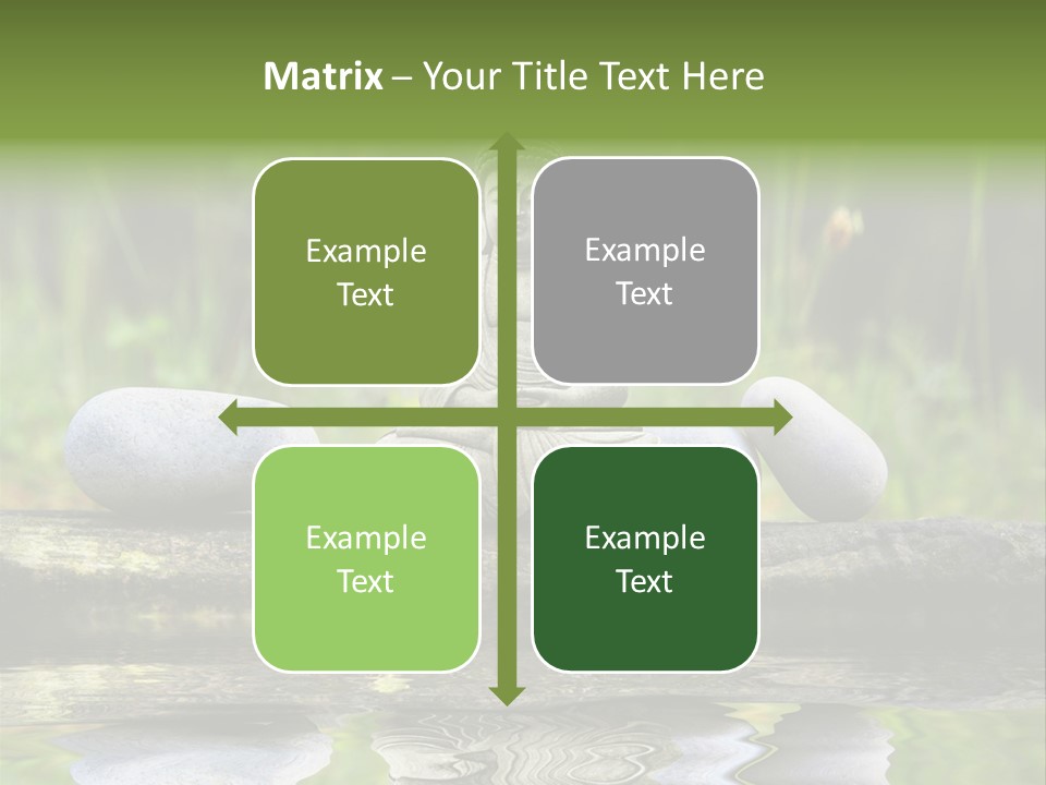 Paix Esprit Visage PowerPoint Template