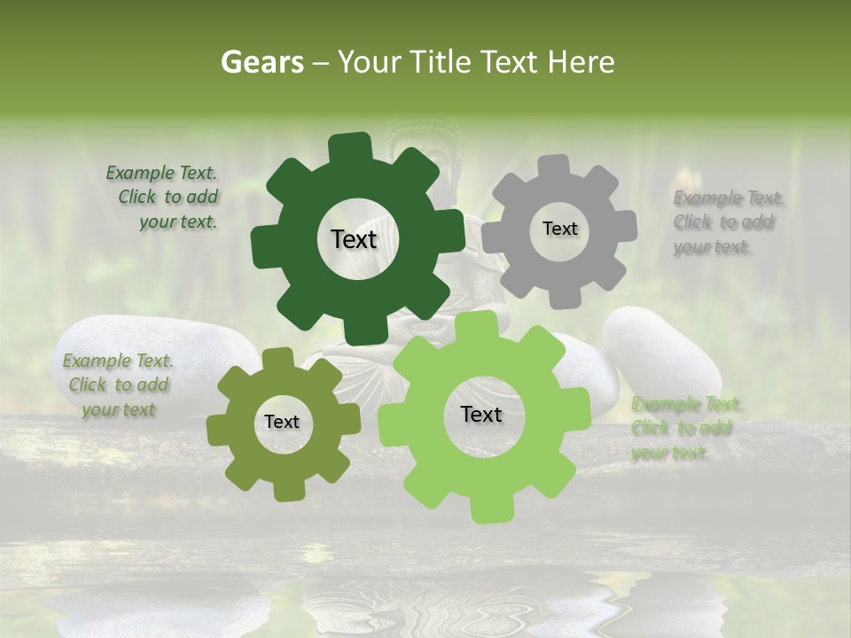 Paix Esprit Visage PowerPoint Template