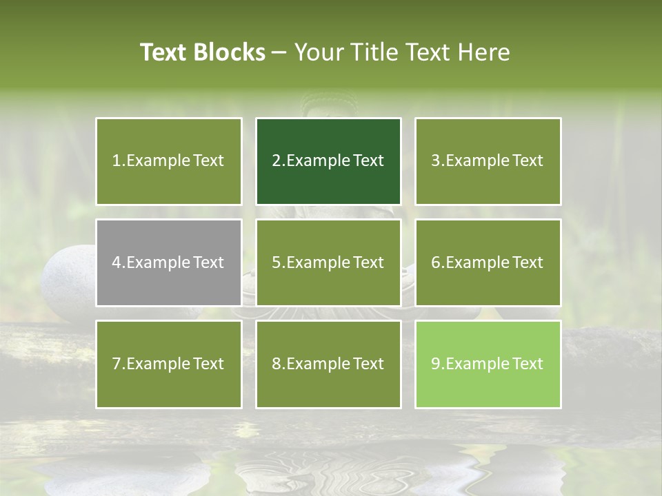 Paix Esprit Visage PowerPoint Template
