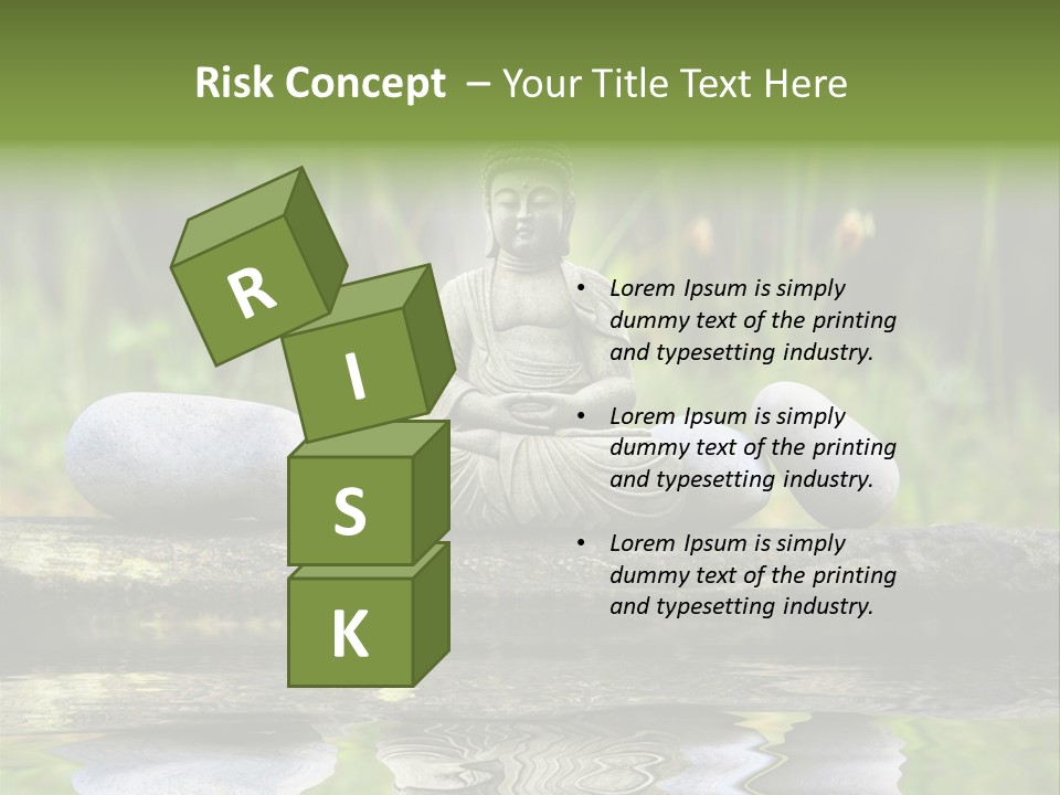 Paix Esprit Visage PowerPoint Template