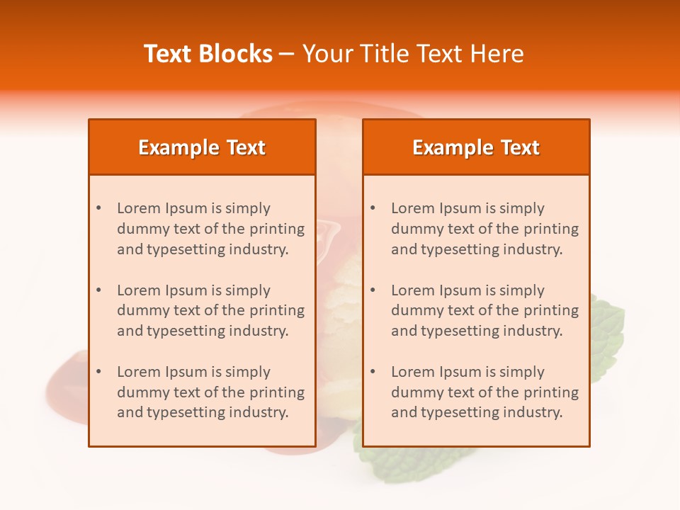 Macro Detail Block PowerPoint Template