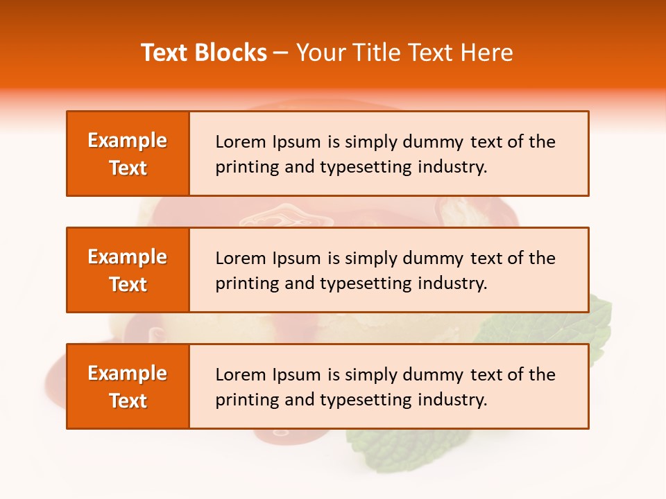 Macro Detail Block PowerPoint Template