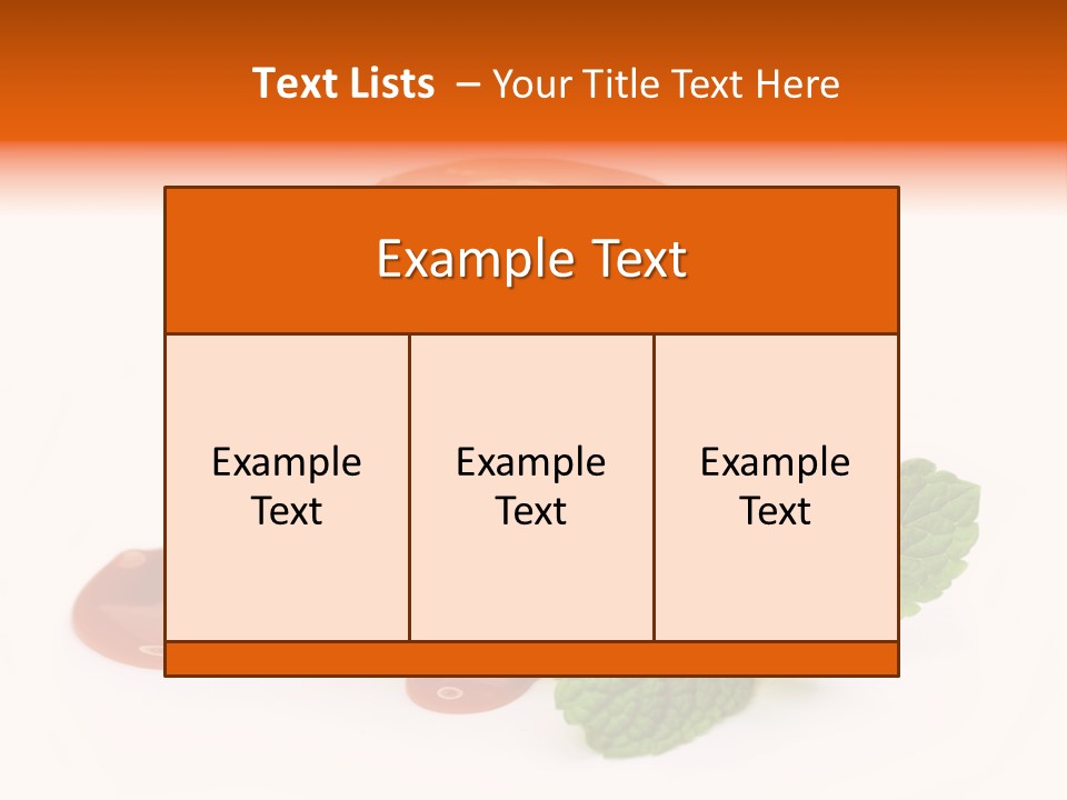 Macro Detail Block PowerPoint Template