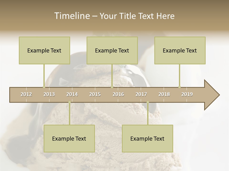 Block Food Bar PowerPoint Template
