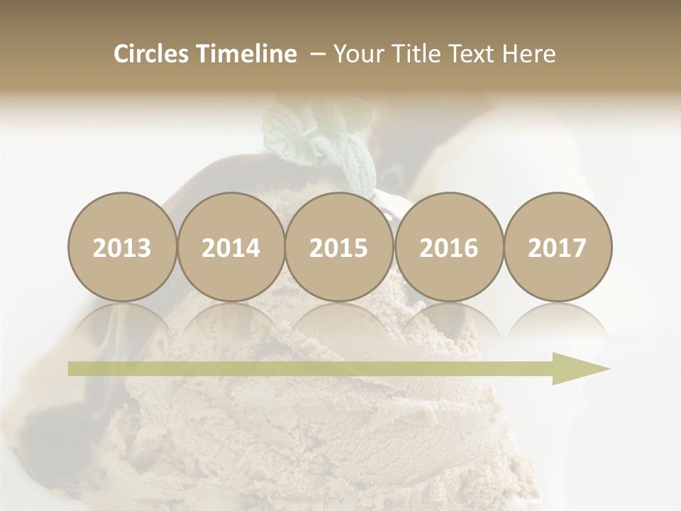 Block Food Bar PowerPoint Template