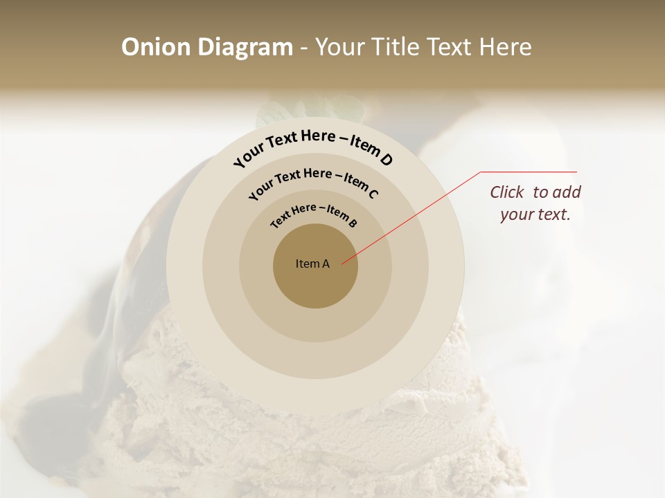 Block Food Bar PowerPoint Template