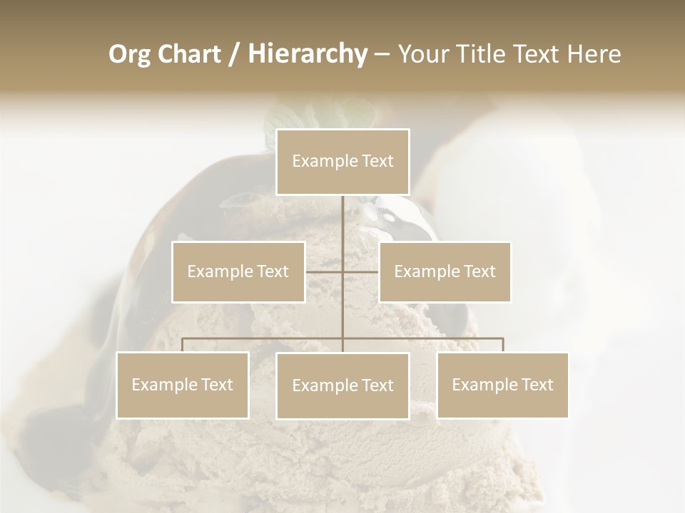 Block Food Bar PowerPoint Template