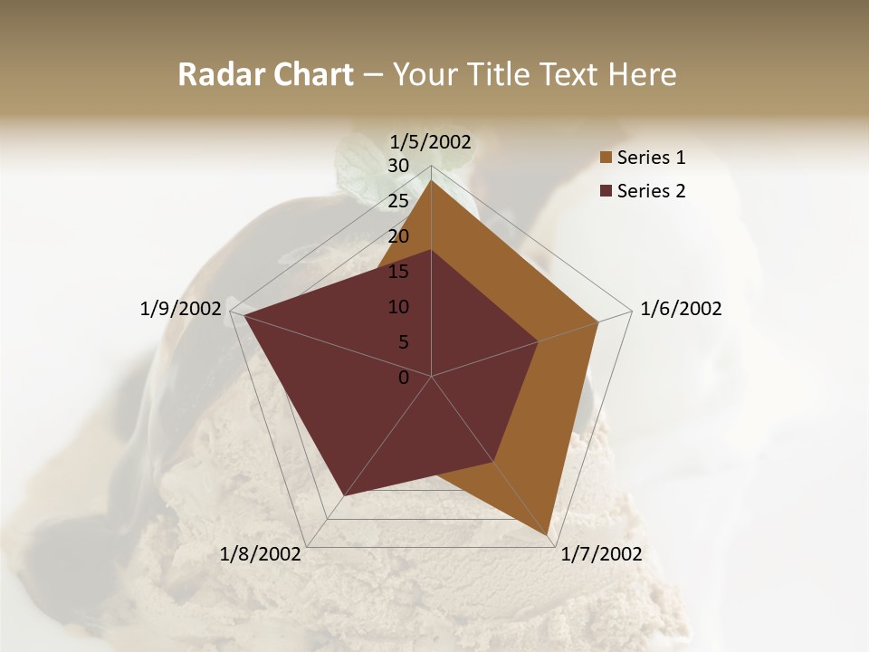 Block Food Bar PowerPoint Template