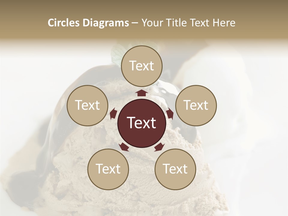 Block Food Bar PowerPoint Template