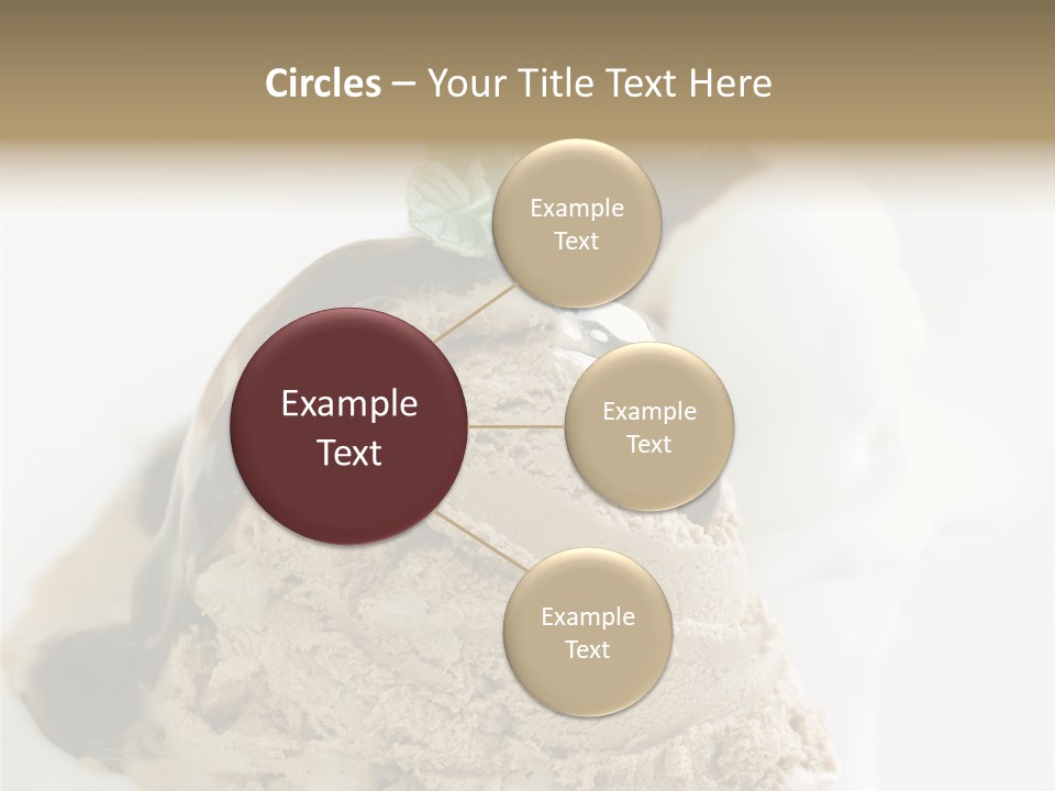 Block Food Bar PowerPoint Template